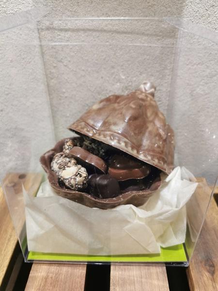 Boule 'Cabosse' et ses pralinés